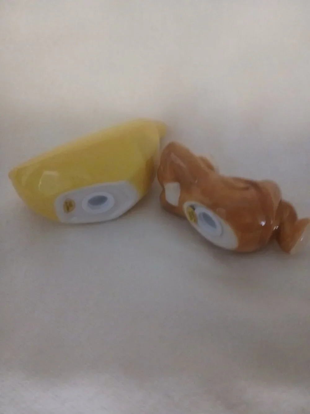 New in Box Pfaltzgraff Collectibles Monkey and Banana Salt and Pepper Shakers